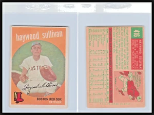 1959 Topps # 416 Haywood Sullivan (no circle on copyright) - Creases - 39 - Bild 1 von 1