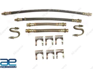 Kit de manguera de freno GRANDE se adapta a Willys MB GPW CJ2A CJ3A CJ3B M38 M38A1 jeeps S2u - Imagen 1 de 7