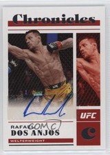 2023 Panini Chronicles UFC Chronicles Signatures Rafael dos Anjos #CS-RDA Auto