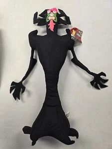 Vintage Samurai Jack 17'' AKU PELUCHE Toy Factory Cartoon Network con etichetta - Foto 1 di 7
