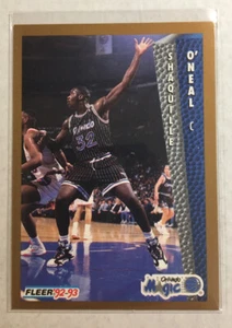 1992/93 Fleer shaquille Oneal R/C #401 - Picture 1 of 2