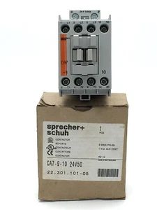Sprecher + Schuh CA7-9-10 Contactor 3P 24V AC Coil 50/60Hz CA7-9-10-24Z - Picture 1 of 6