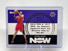 2007-08 Topps Generation Now #GN4 Chris Bosh NBA HOF Insert NM