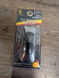 3-1/2" RECT. PRIME GREEN/GREEN 4 LED INTERIOR SEALED LIGHT - Picture 1 of 3