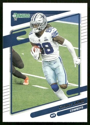 2021 Donruss CeeDee Lamb Dallas Cowboys #190 - Image 1 of 2