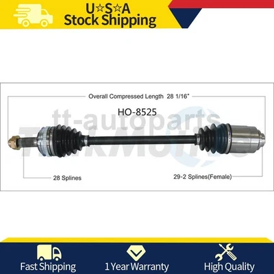 Rear Passenger Right CV Axle Joint For Acura MDX 2006 2005 2004 2003 2002 2001 - Image 1 of 2