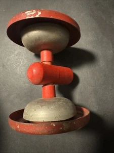 1930 Gong Bell MFG Co Wooden Pull Toy Jingling Jim AS IS for PARTS - Picture 1 of 3