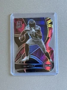 Panini Spectra 2022 - DK Metcalf #86 rosa neón Prizm troquelado/20 - Imagen 1 de 2