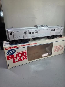 LIONEL 6-8765 Baltimore & Ohio Budd Dummy Baggage Car ++++ Original Box ++++  - Picture 1 of 7