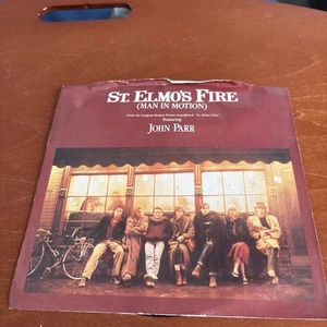 JOHN PARR St. Elmo's Fire 45 7" POP ROCK Record Vinyl Atlantic Records 1985 - Foto 1 di 6
