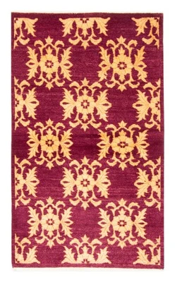 Hand Knotted Area Rug 3'1" x 5'2" Traditional Oriental Wool Carpet - Image 1 of 4