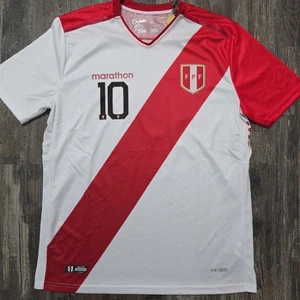 2018 Marathon Peru Home Soccer Jersey Jefferson Farfan Men XL Alianza Lima - Picture 1 of 10