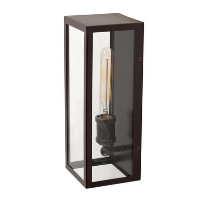 Forte Lighting 1155-01 Erin Outdoor Wall Sconce - Bronze - Image 1 of 4