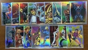 2024 Marvel Masterpieces Platinum Rainbow LOT (17) Iron Man Ghost Rider Rogue - Picture 1 of 1
