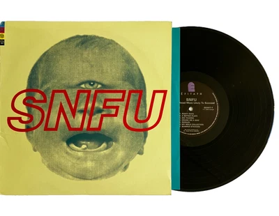 SNFU Vinyl Record The One Voted Most Likely To Succeed LP Epitaph 1995 - Image 1 of 4