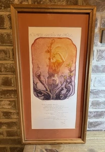 Grabado aguatinta Roy Purcell Art “Primavera”, firmado numerado 3/75 a lápiz 13x25 - Imagen 1 de 11