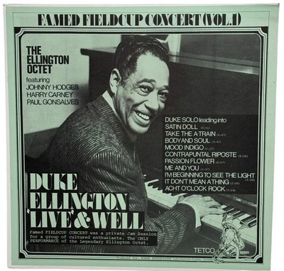 Vintage Duke Ellington Octet LP – Famed Fieldcup Concert Vol 1 - Image 1 of 4