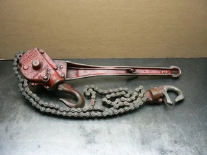 Coffing Company Model A-1 Ratchet Lever Hoist 1 Chain 3/4 TON 2 Chains 1 1/2 TON - Picture 1 of 12