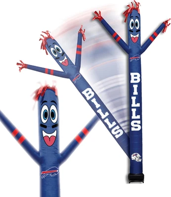 Футболист Buffalo Bills дурацкий размахивая надувной трубка парень со светодиодами и встроенный- - Изображение 1 из 4
