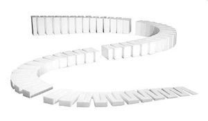 Woodland WST1411 4% rampa de entrada flexible 4 unidades - nuevo en embalaje original - Imagen 1 de 1