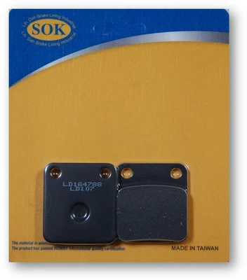 FRONT BRAKE PADS fit SUZUKI DR 200 250  1984-1988 DR200 DR250  - Image 1 of 2