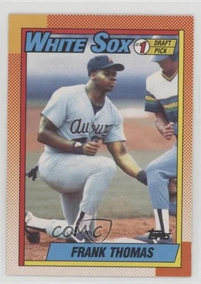 1990 O-Pee-Chee Frank Thomas #414 Rookie RC HOF - Image 1 of 2