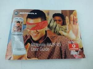 Original MOTOROLA V3 V3i Bedienungsanleitung Deutsch Anleitung Handy User Guide - Zdjęcie 1 z 9