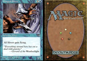 Magic the Gathering -MTG- Winged Sliver - Picture 1 of 1