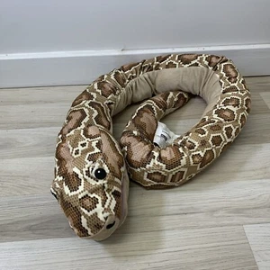 Ikea Dschungelskog große burmesische Pythonschlange Stofftier Plüschtier 63 Zoll Puppe - Bild 1 von 9