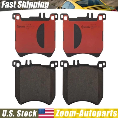 Juego de pastillas de freno de disco cerámicas delanteras Brembo para Mercedes-Benz R231 SL400 SL450 SL550 Foto 1 de 3