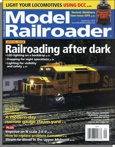 Model Railroader - 2019, September - Special Issue: Railroading After Dark - Picture 1 of 2