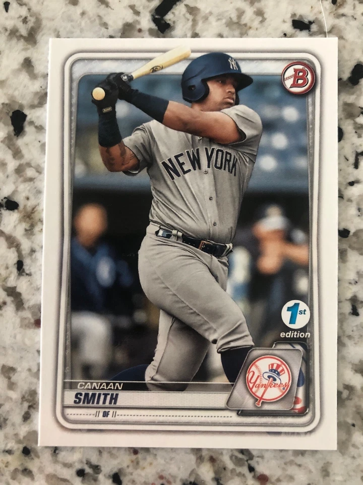 Canaan Smith 2020 Bowman 1st edition #BFE-69 Yankees - Image 1 of 1