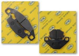 FRONT&REAR BRAKE PADS fit KAWASAKI KLE 400 1991-1994 KLE400 - Picture 1 of 3