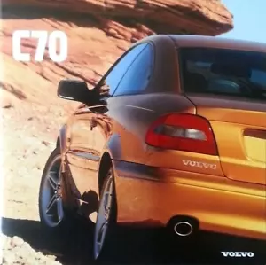 1998/1999 VOLVO C70 COUPE sales brochure catalog US 98 T5 - Picture 1 of 1