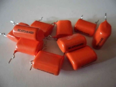 VISHAY BC COMPONENTS 15 x 470nF 400V Capacitor BC470nK400 Vishay BC Componets (15pcs) NEW