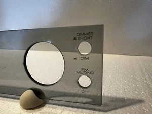 Pioneer SX-1010 TINTED Dial Glass Replacement Part - Picture 1 of 1