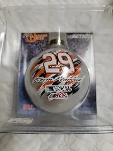 Winners Circle #29 Kevin Harvick Gray Glass Ornament - Picture 1 of 1