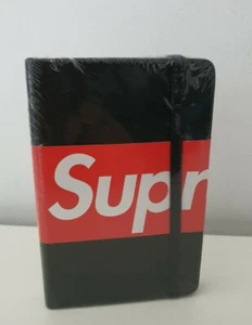 SS10 Supreme black notebook note pad book diaries A6 Vintage rare new Accessory - Picture 1 of 10