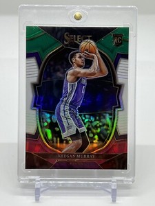2022-23 Panini Select NBA Keegan Murray Concourse Tri-Color Holo Rookie Card RC
