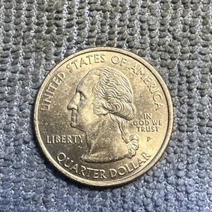 2005 P West Virginia Quarter with a nice Die Crack Reverse Error! - Bild 1 von 6