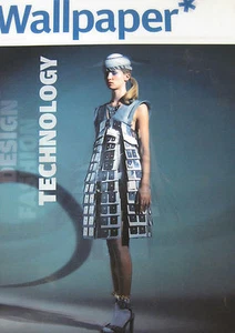 #97 WALLPAPER Hussein Chalayan Cover Hologram 3-D Mechanical Dress Ltd. Edition - Picture 1 of 1