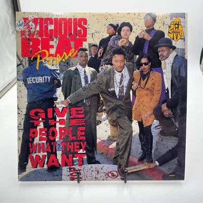 Vicious Beat Posse – Give The People What They Want - Promo 12" Single 1990 ExCo - Image 1 of 4