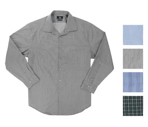 Camisa de vestir para hombre Calvin Klein calce ajustado sin hierro, mediana, 15,5 - Imagen 1 de 15