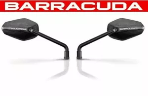 BARRACUDA COPPIA RETROVISORI PER MOTO CARBON LOOK UNIVERSALI EGO OMOLOGATI - Imagen 1 de 5