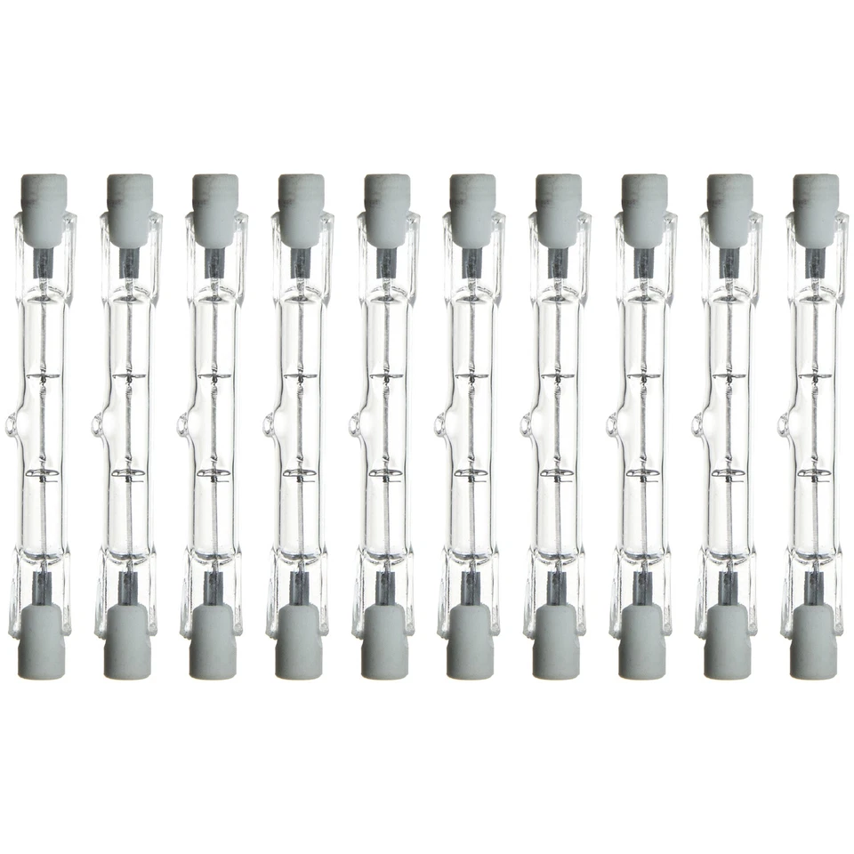 Sunlite 150 Watt, Double Ended T3, RSC Base, Clear 10-Pack - Image 1 of 1