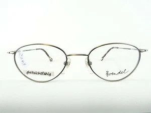 BRENDEL Herrenbrillen Metallbrille silber matt Klassiker besondere Bügel Gr. M - Picture 1 of 7