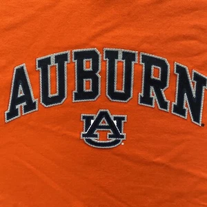 AU Auburn University T-Shirt Orange Men’s Large New - Picture 1 of 6