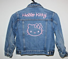 Sanrio Hello Kitty Blue Denim Embroidered Trucker Jean Jacket (Girls Sz 6X/LG)