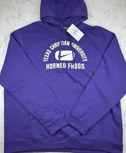 Nike TCU Horned Frogs Hoodie Sweatshirt Herren XXL Neu mit Etikett Lila - Bild 1 von 5