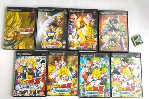 Lot 8 PS2 Dragon Ball Z 1 2 3 Infinite Sparking Neo Meteor PlayStation japan - Picture 1 of 23